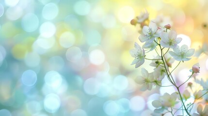 Fototapeta premium Blurred background with pastel colors in a soft focus