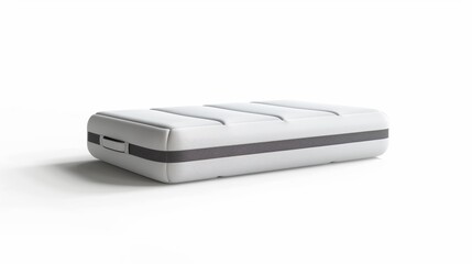 The best inflatable mattress for a restful sleep, featured isolated on a white background, emphasizing its sleek design and comfort