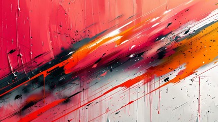 Modern illustration of an abstract graffiti background.