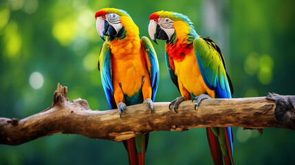 couple of macaw