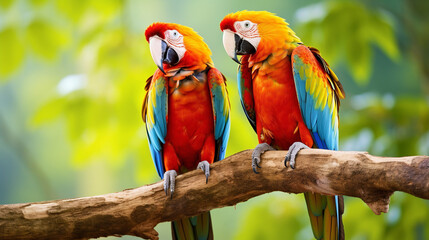 couple of macaw