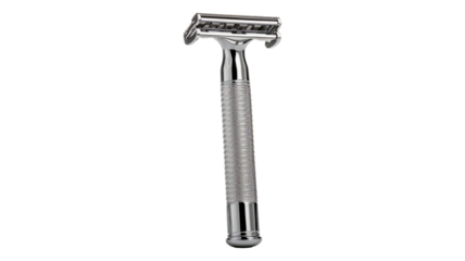 Razor isolated on transparent png background. Generative ai