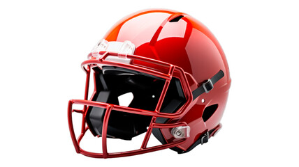 Fototapeta premium Sports Helmet isolated on transparent png background. Generative ai