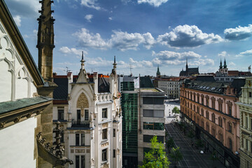 View from the church of St. James, Brno