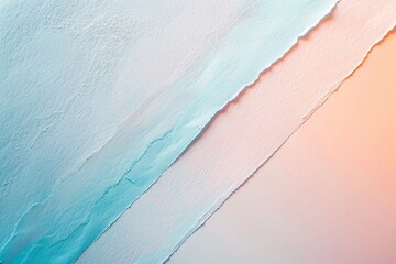 Soft pastel gradient wall with subtle grain texture in blue and pink colors