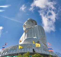 The Big White Buddha in Phuket, also known as Big Buddha, or Phra Phutta Ming Mongkol Akenakakiri,...