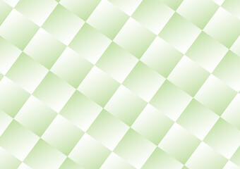 Green and White Gradient Checkered  Background