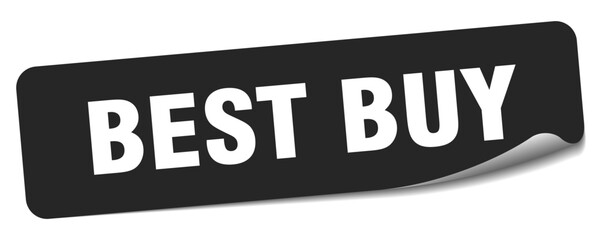 best buy sticker. best buy label