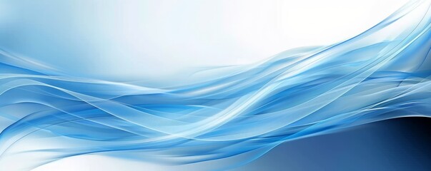 Modern Blue Abstract Business Background.