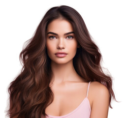 Obraz premium PNG Portrait adult photo woman.