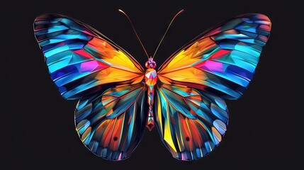 Butterfly background design