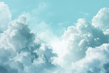 A plane soaring through a dramatic cloudy blue sky. Suitable for travel or aviation concepts