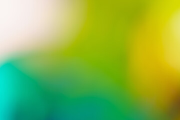 Abstract yellow and green background in bright happy spring and summer colors. , soft