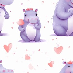 Hippo Love Story