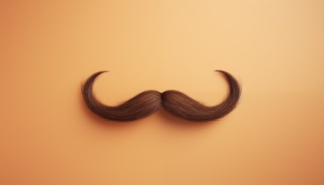 brown mustach