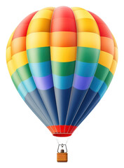 Fototapeta premium PNG Aircraft balloon vehicle transportation.