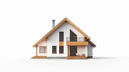 Exterior home concept logo design