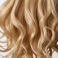 Fototapeta premium hair isolated on white