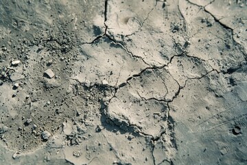 Fototapeta premium Detailed close up of a piece of cement. Suitable for construction projects