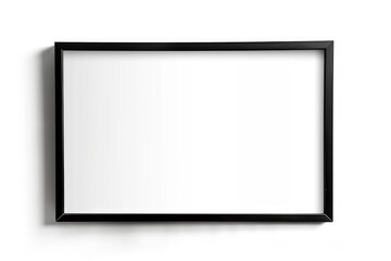 A simple picture frame hanging on a wall. Suitable for home decor ideas