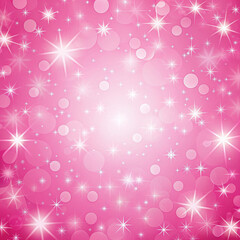 
Enchanting Pink Background with Diverse Bokeh Effects and Twinkling Stars - Creating a Dreamy and Magical Atmosphere.