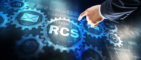 RCS. Rich Communication Services. Exchange messages between phones
