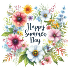 Happy Summer Day Floral Bouquets