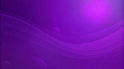 Abstract Design with Multiple Shades of Purple and Wavy Lines - Depth and Movement Concept.