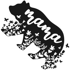 Mama Bear Mothers Day Shirt for Gifts Moms Graphic Tees with Sayings Women Tshirts Tops life mama bear mothers day shirt, gifts moms graphic tees, sayings women's t-shirts