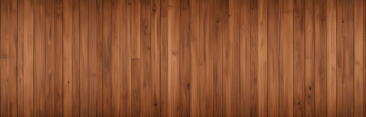 Wooden planks with a warm, brown tone and a slightly textured surface