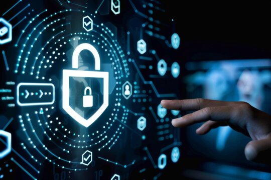 Network traffic management using traceroute ensures secure access to cloud data, protected by stringent privacy shields and padlock mechanisms.