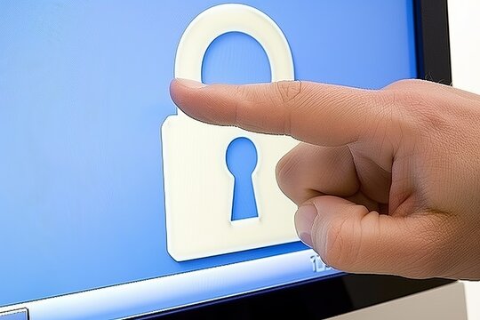 Network security and privacy are enforced by traceroute, which manages secure transactions and data protection with stringent settings and padlocks.