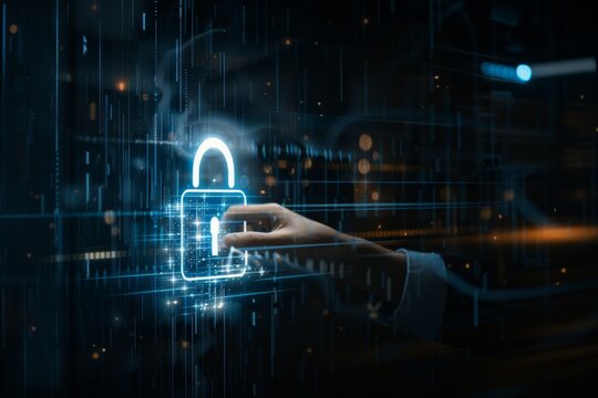 Data protection and secure access are ensured in networks by traceroute, which employs privacy shields and padlocks to manage and safeguard traffic.