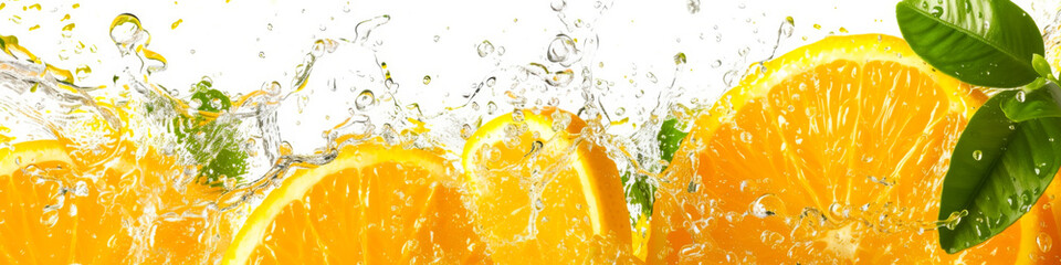 Citrus essence: droplets glisten, whispering of the vibrant flavor and rejuvenating freshness of orange juice - obrazy, fototapety, plakaty