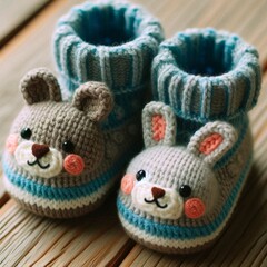 Fototapeta premium baby booties