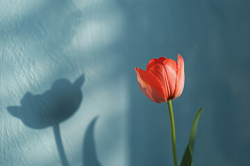 Tulips in the interior



