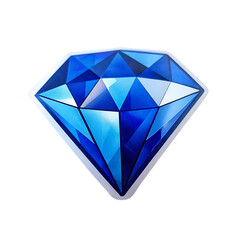 Dazzling diamond blue