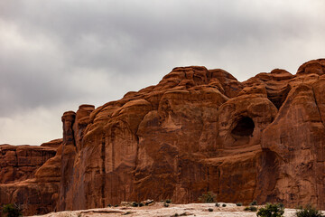 Arch formation at Arches National Park