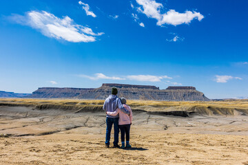 Peaceful feelings in the desert.