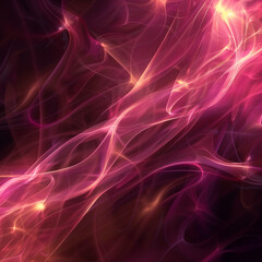 Fototapeta premium Maroon Shimmering Heat Waves: Digital Abstract Background Heat Effect