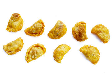 Mini curry puff. Thai dessert