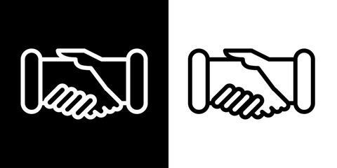 Business icon. Business partner. Business team. Target. Chart. Dollars. Investment. Black icon. Business logo. Silhouette