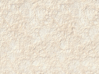 Seamless beige cream sisal material with many floral long fibers and hairs on a cotton paper texture surface. Decorative background for creative decoration.