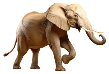 Obraz premium PNG Elephant wildlife mammal animal.