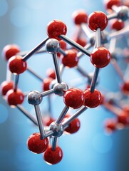 Molecular structure of chemical compound
