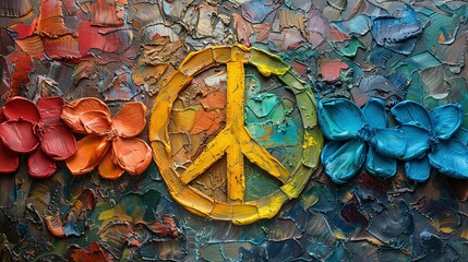 Fototapeta premium Global Solidarity Day: Fostering Peaceful Coexistence