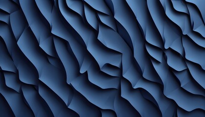 Clear Plain Shiny Warm Soft Vintage Bokeh Cloudy Wave Like Geometric Blue Background or Texture