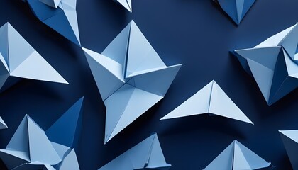 Clear Plain Shiny Warm Soft Vintage Bokeh Cloudy Wave Like Geometric Blue Background or Texture