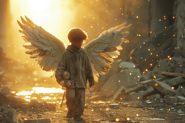 angel with wings