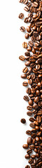 Coffee beans: Dark richness, aromatic delight, essence of morning energy, the heart of every brew.